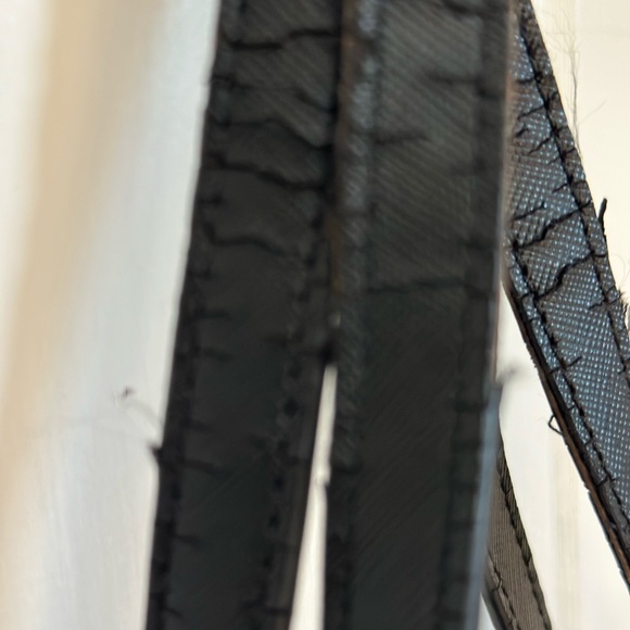 Michael Kors MK Signature Jet Set Tote Bag Large Purse Black / Brown - Picture 4 of 9